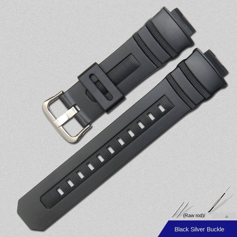 Replacement Bracelet Watch Band For Casio G-Shock AW-591 590/5230/282B AWG-M100/101 G-7700/7710 Rubber Wristband Strap