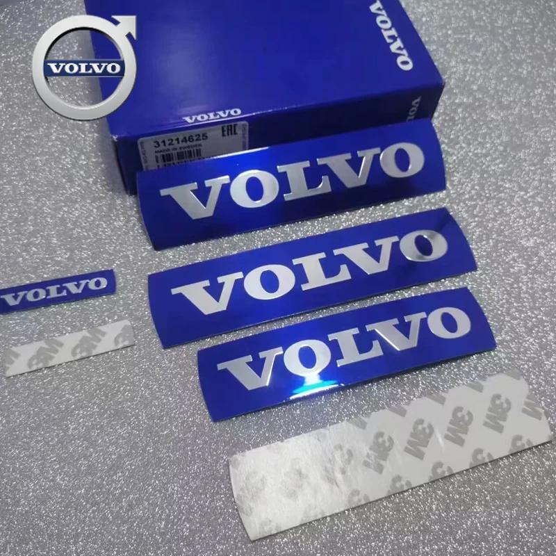Для автомобиля Volvo Наклейка с логотипом на переднюю решетку Декоративные наклейки на руль Для Volvo Rdesign Polestar AWD V50 S60 XC60 S40 XC40 XC RU8
