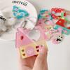 Cartoon Keychain Holder Acrylic Doll Pendant Buckle Cute Key Ring Pendant  Gifts