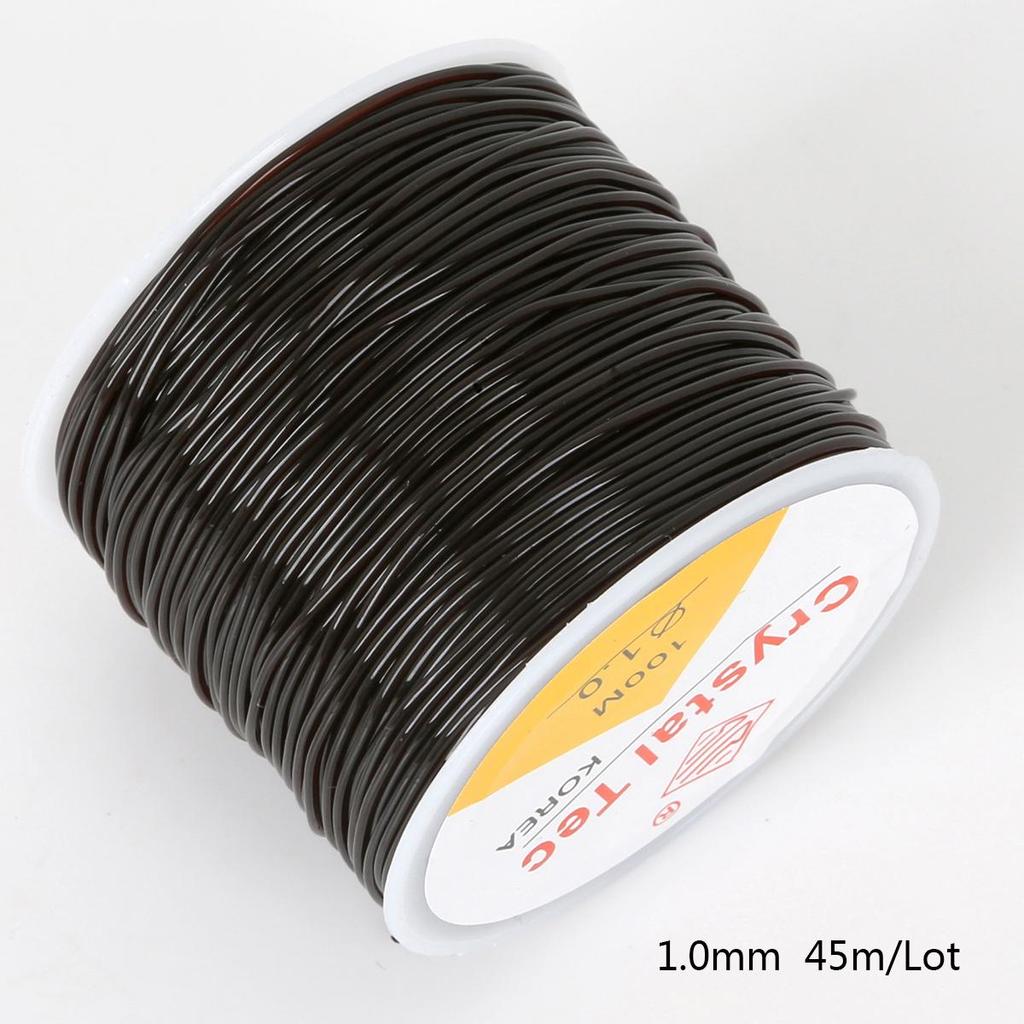 45-100Meter Elastic Line Transparent Crystal Beading Cord String Thread Making DIY Bracelet