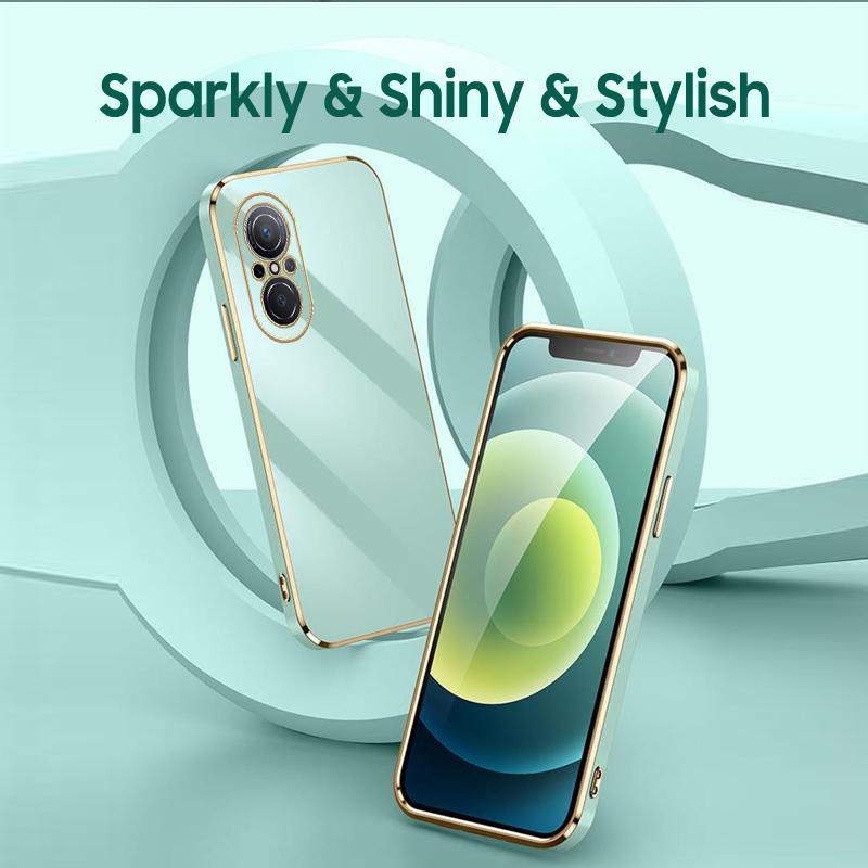 Мягкий чехол из ТПУ с 6D покрытием для Huawei Nova 9 Pro 8 SE 7 7i 6 5 5T 4 4E 3 3i 3 Honor X20 X30 Max X30i, роскошный силиконовый чехол-бампер