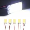 Parts LED Panel Lights Accessories White COB 18LED Car Interior Bulb For Festoon
