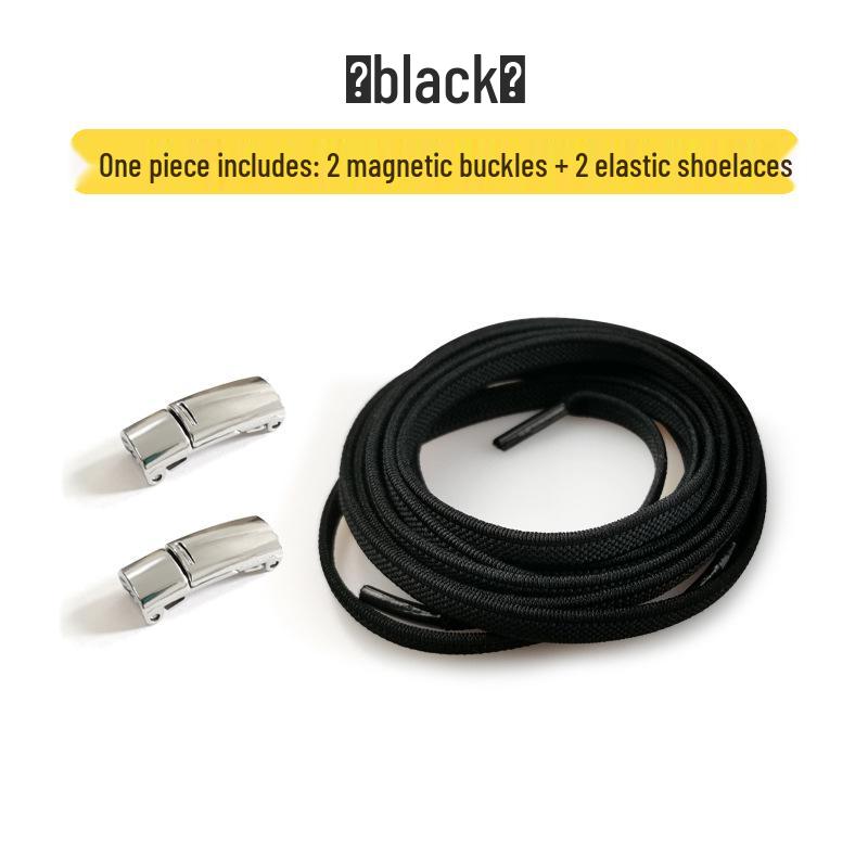 Цветные эластичные магнитные шнурки без завязывания для взрослых и детей