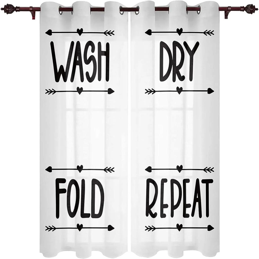 Простая занавеска для прачечной, гостиная, кухня, индивидуальный размер, готовые шторы, современные оконные украшения, Cortains