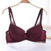 Women's Thin Push-Up Bras - Large Size, No Sponge, Comfortable, Anti-Sagging Design