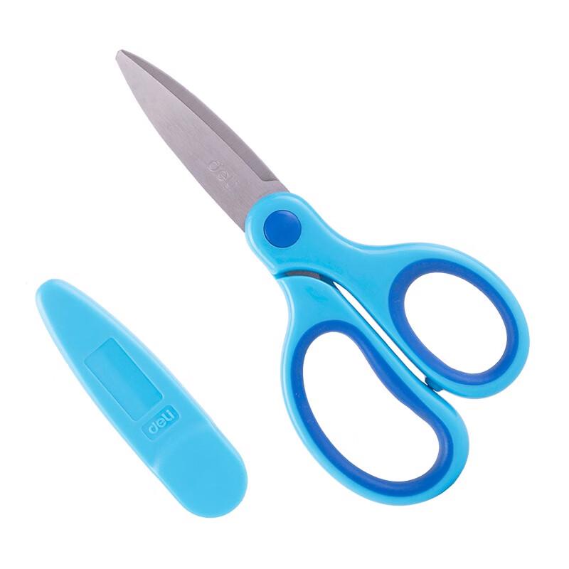 Deli Ergonomic Safety Scissors for Kids