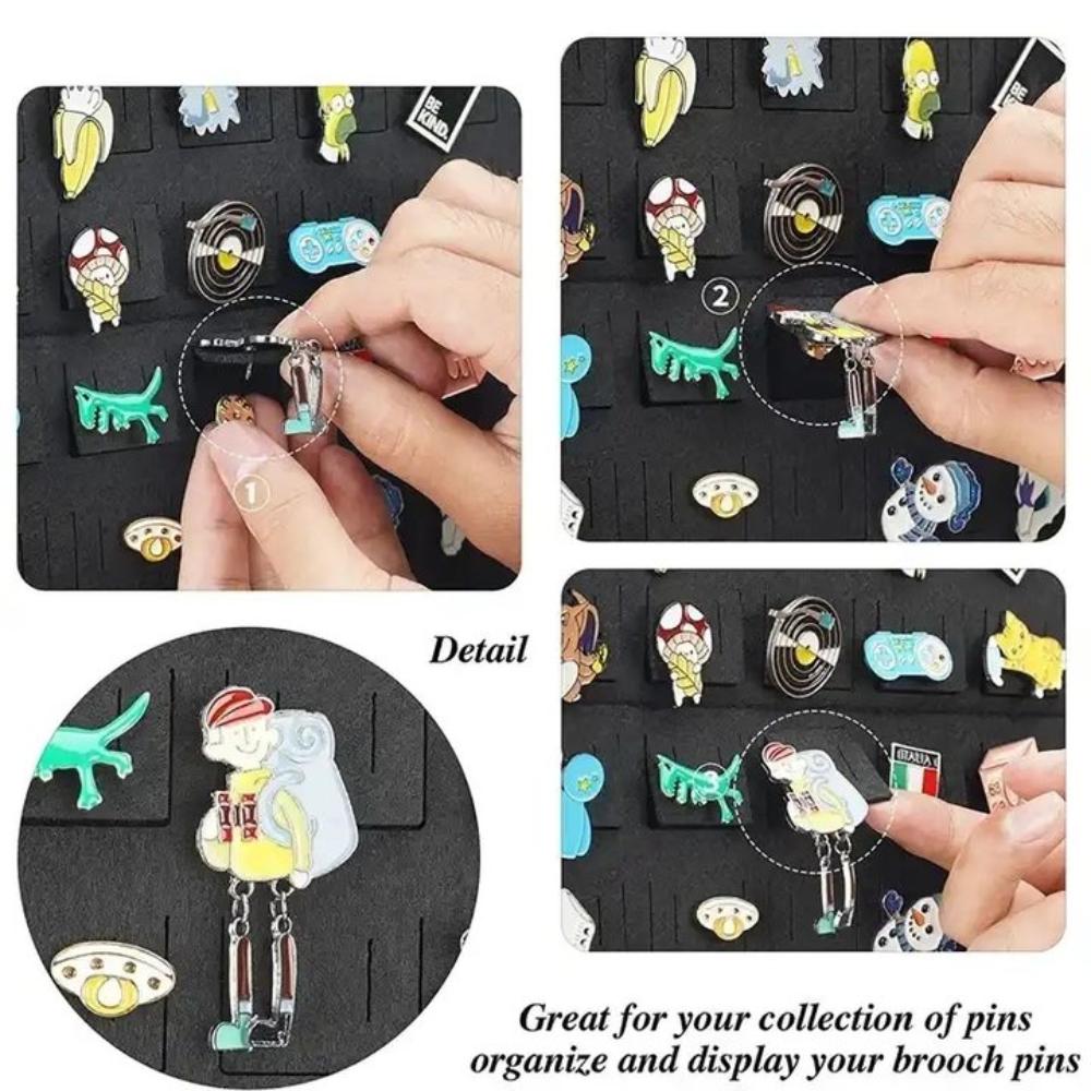 Wall Hanging Wall Mounted Brooch Display Board Detachable Earrings Display Stand Closet