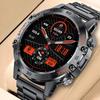 Умные часы для занятий спортом на открытом воздухе, мужские, водонепроницаемые, многофункциональные, мониторинг артериального давления, большой экран