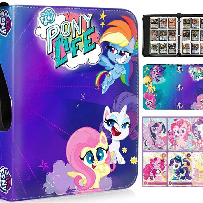 My Little Pony Zippered Trading Card Binder - Four and Nine-Pocket Album