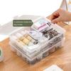Многоцелевой органайзер для документов, штабелируемый прозрачный контейнер для хранения, экономящий место контейнер для файлов для сертификатов и документов