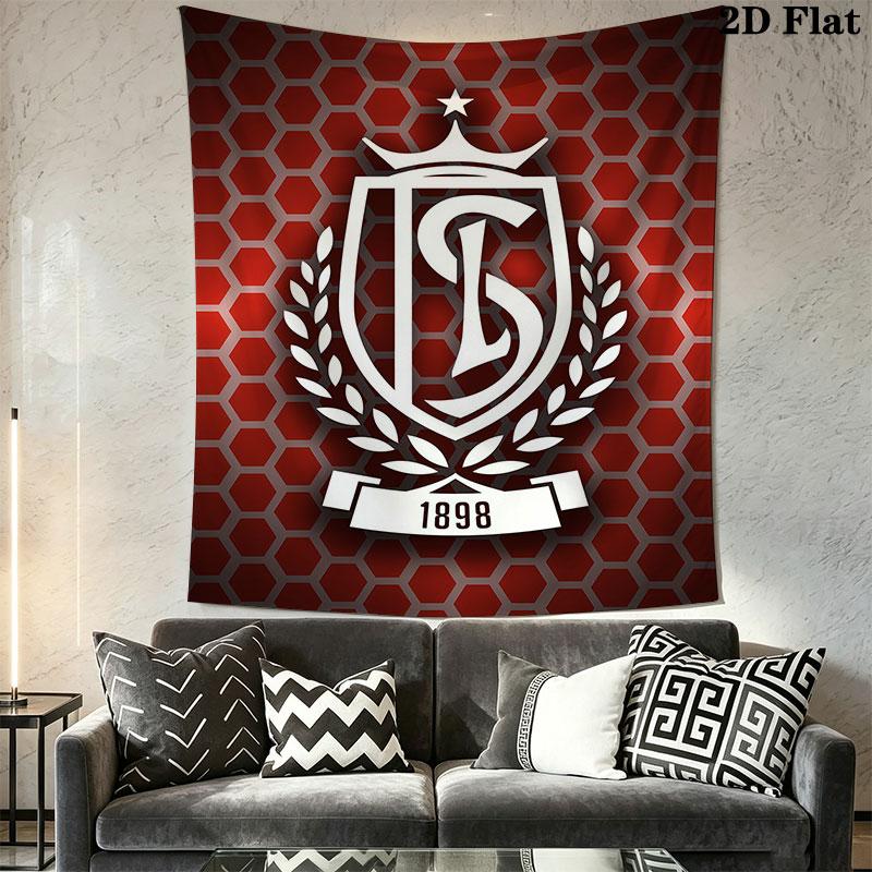 Standard Liège logo Wall Hanging Printed Fabric Blanket Decorative Tapestries for Bedroom Living Room Home Decor
