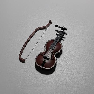 Мини-милая скрипка! Play House Кукольная одежда Аксессуары Моделирование Музыкальный инструмент Реквизит для фотосессии