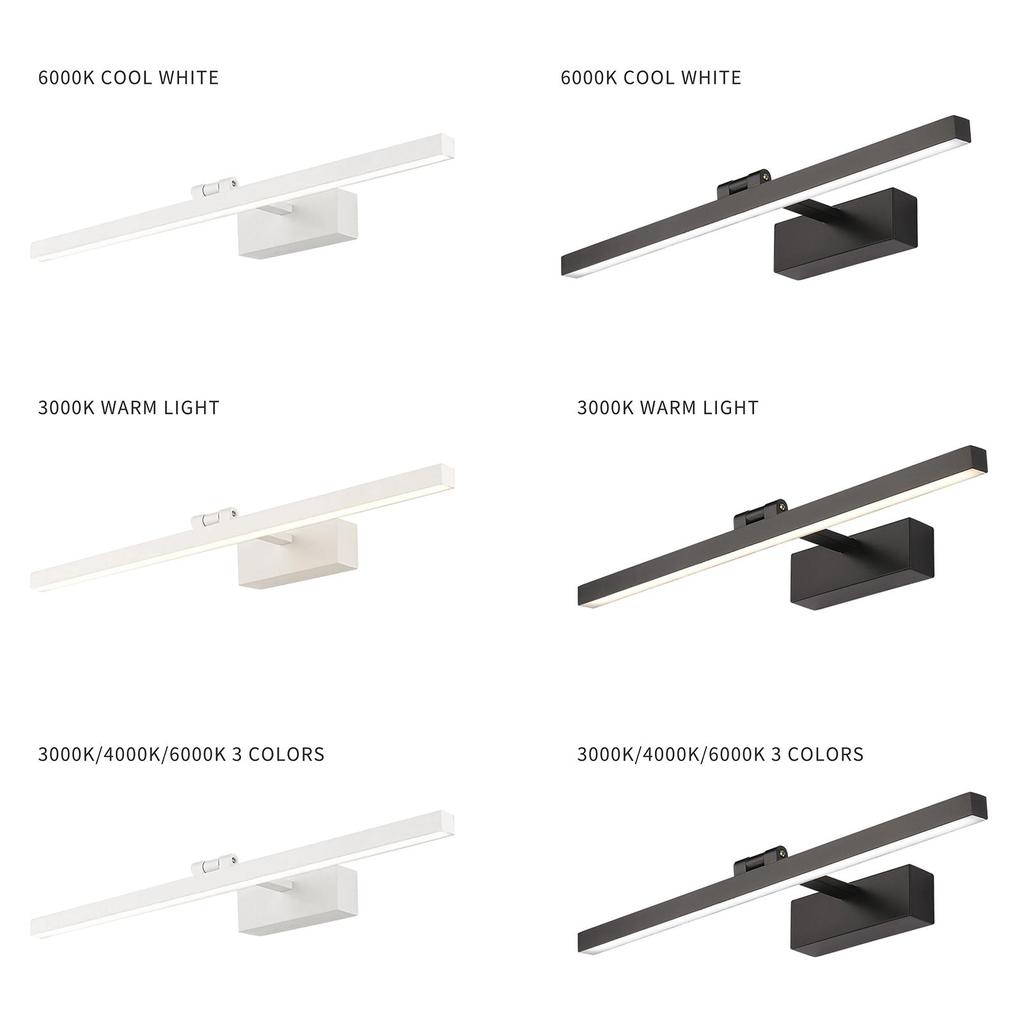 Современные светодиоды Бра Бра AC100-240V 12W 50cm/19.7in Светильник для зеркала в ванной комнате Внутренняя стена