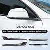 Rearview Mirror Bumper Strip for Tesla Model Y Juniper 2025 2026 Rearview Mirror Scratch-Resistant Protective Film Car Accessory