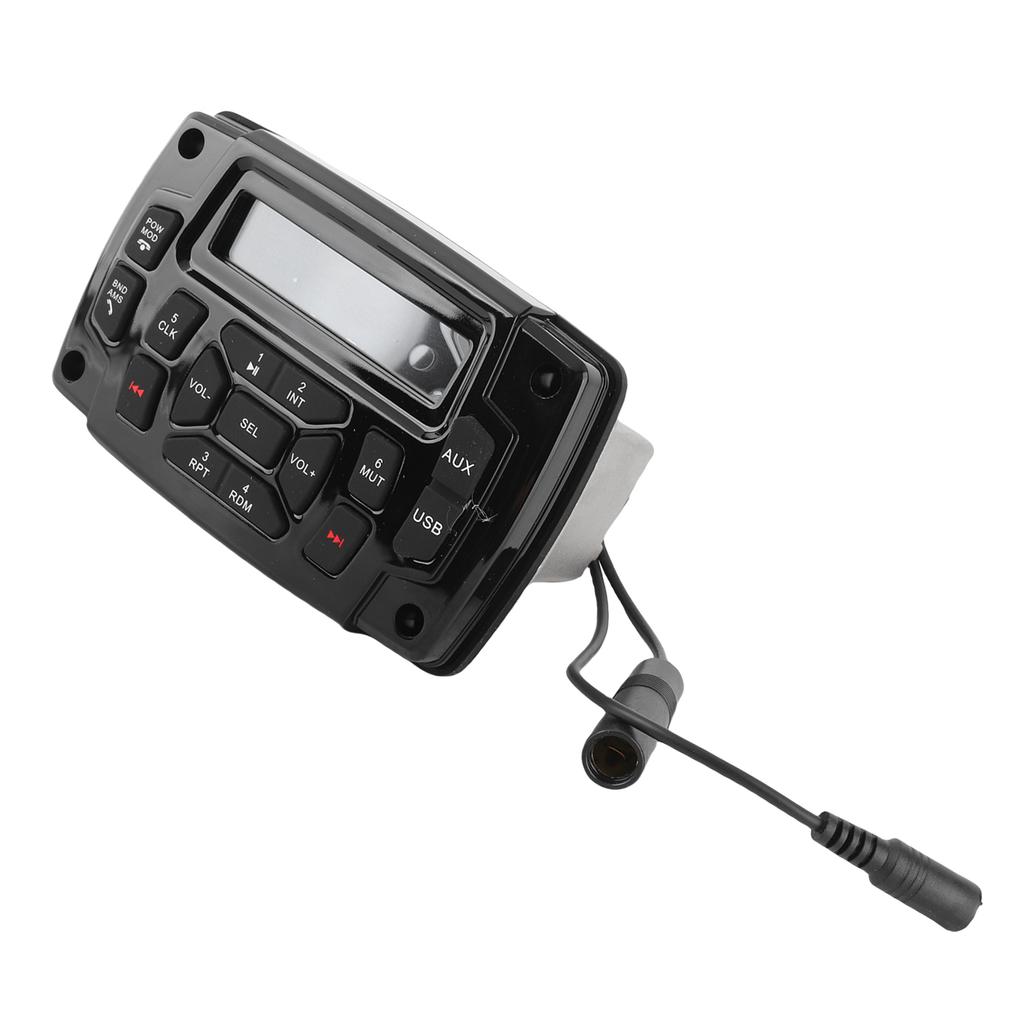 12 В постоянного тока Морской Bluetooth Аудио Всепогодный MP3-плеер Стерео Звук для Яхты Инженерного Транспортного Средства Судна
