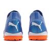 Puma Future Ultimate Cage Comfortable Lace-Up TF (Rubber Studs) Soccer Shoes Men Soccer Shoes Blue Orange 107174-01