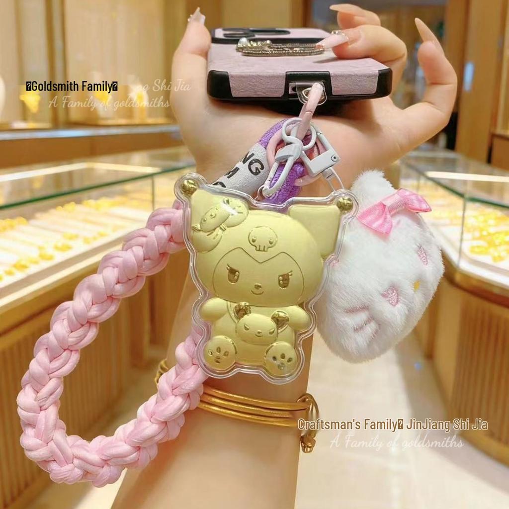 Кулон-брелок Пегас из золота 999 пробы - Подарок в стиле принцессы