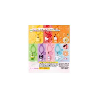 Sanrio Characters Nanahoshi Colorful Multi Charm Complete Set 7 Types Gacha Gachagacha