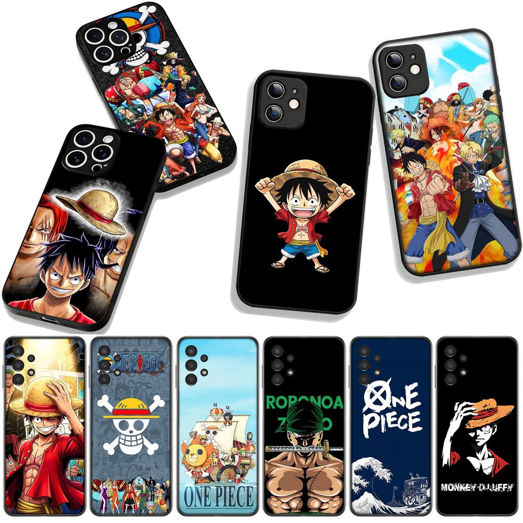 Логотип One Zoro Luffy Piece Аниме Чехол для Motorola Moto G54 G05 G24 G45 G55 G75 G85 G15 G57 G86 Power Edge 50 30 Fusion neo Pro