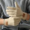 Warm Winter Gloves Touchable Screen Skiing Gloves New Driving Mittens  Cycling Driving