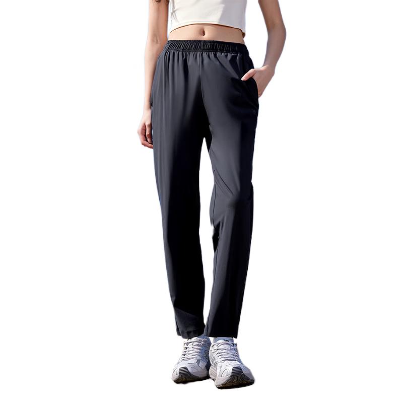 CAMEL Original Yarn Sun Protection Cool Feel Quick Dry Straight Knit Sports Pants