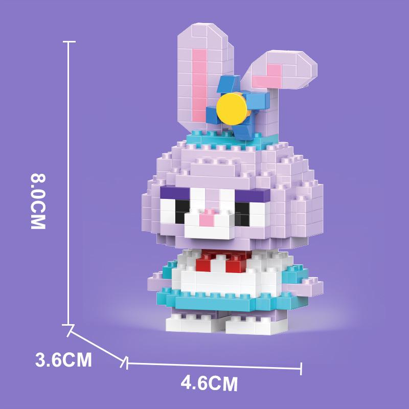 LEGO-Compatible Mini Building Blocks: Cartoon Figurines & Educational Toys