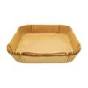50 Square Air Fryer Baking Paper Molds 16 Cm Various Ref. 42684