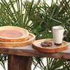 Yamako Wooden Tree Ring Plate, Soma Dish, Medium, 81928
