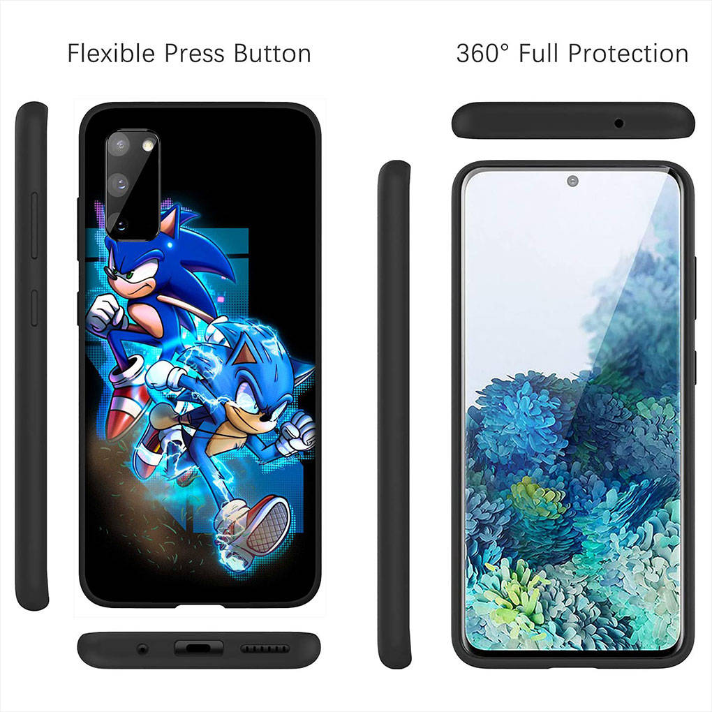 Чехол для iPhone 15 14 Xiaomi Redmi Note 13 12 11 Pro Max X 8 7 9 XR Samsung Galaxy S24 S23 A05 OPPO A15 Huawei аниме Sonic Hedgehog Forces телефон чехол