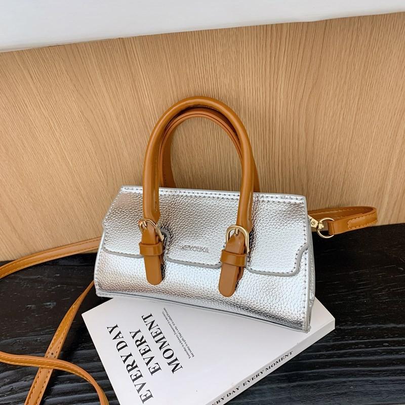 Handbag Stylish Girl Kids Mini Shoulder Bag Shopping Purse With Simple Style