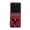 Модный складной чехол-бампер с бантом для Motorola Razr60, защищенный от падений, с веревкой от потери.