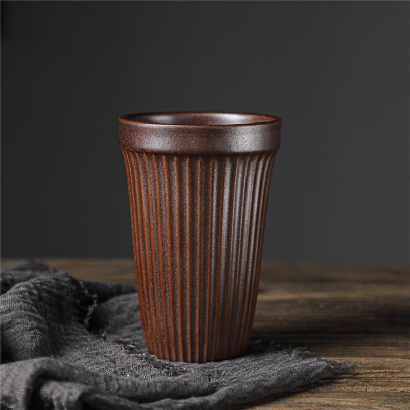 Керамическая чашка для завтрака, высококачественная пара, чашка для воды, грубая керамическая чашка для кофе, ретро-креативная чашка