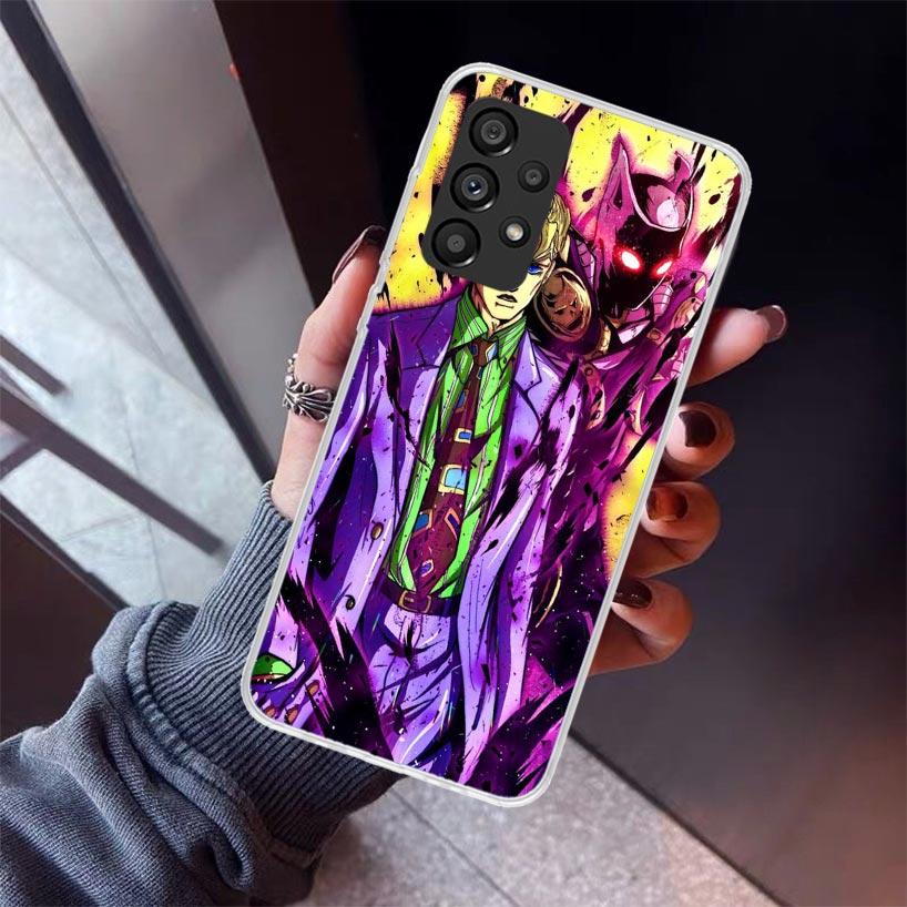Чехол для телефона JoJo Кира Йошикаге Killer Queen для Samsung Galaxy A17 A57 A37 A16 A26 A36 A56 A15 A25 A35 A55 A14 A13 A54 A53 A34 A