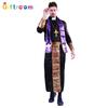 Впечатляющий костюм священника на Хэллоуин для мужчин, изготовленный из прочной ткани полиэстер