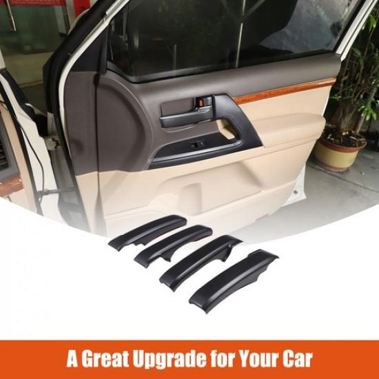 Матовая черная накладка на ручку двери для Land Cruiser LC200 J200 08-22