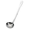 Dinnerware Stainless Steel Long Handle with Hook Soup Ladle Slotted Scoop Serving Spoon Tableware
