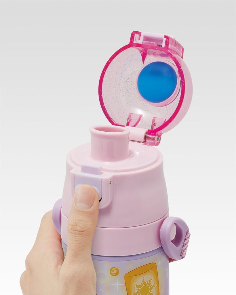 Skater Stainless Steel Water Direct Lightweight Disney Rapunzel On the Tower Cool Water Sports Water Bottle Children's Bottle, Drinking, 470ml,