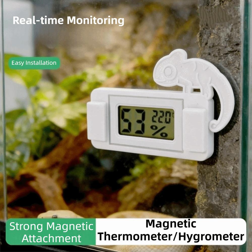 Digital Display Temperature Control Device High Accurately Thermometer Hygrometer Habitat