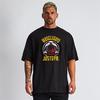 Muscleguys Oversized Gym Clothing Fitness Mens T Shirt Street Hip Hop Sportswear Loose Half Sleeve T-shirt Muscle Man Bodybuilding Tshirt
