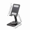 Metal Adjustable Phone Holder Folding Table Cell Phone Stand  Universal Bracket