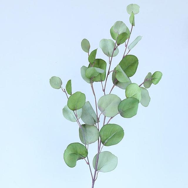 Искусственные сушеные цветы хлопка, ветка белого цветка для украшения свадебной вечеринки, искусственный цветок, домашний цветочный декор, листья эвкалипта 