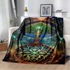 3D Tree of Life printed blanket Flannel Warm blankets Soft and comfortable blanket bed linings cubre cama Birthday Gift