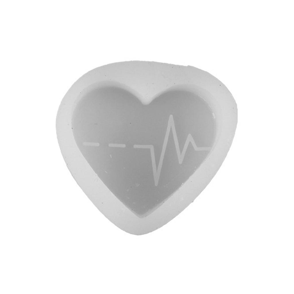 Different Heart Silicone Molds Epoxy Resin Mold DIY Scented Candle Mold Table Ornament Making Tool for Making Craft