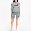 Puma Essentials Logo Hoodie Женские толстовки с капюшоном Серый 586791-04