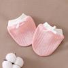 Baby finger protection gloves to prevent facial injury Safety gloves High elasticity baby gloves Solid color Breathable