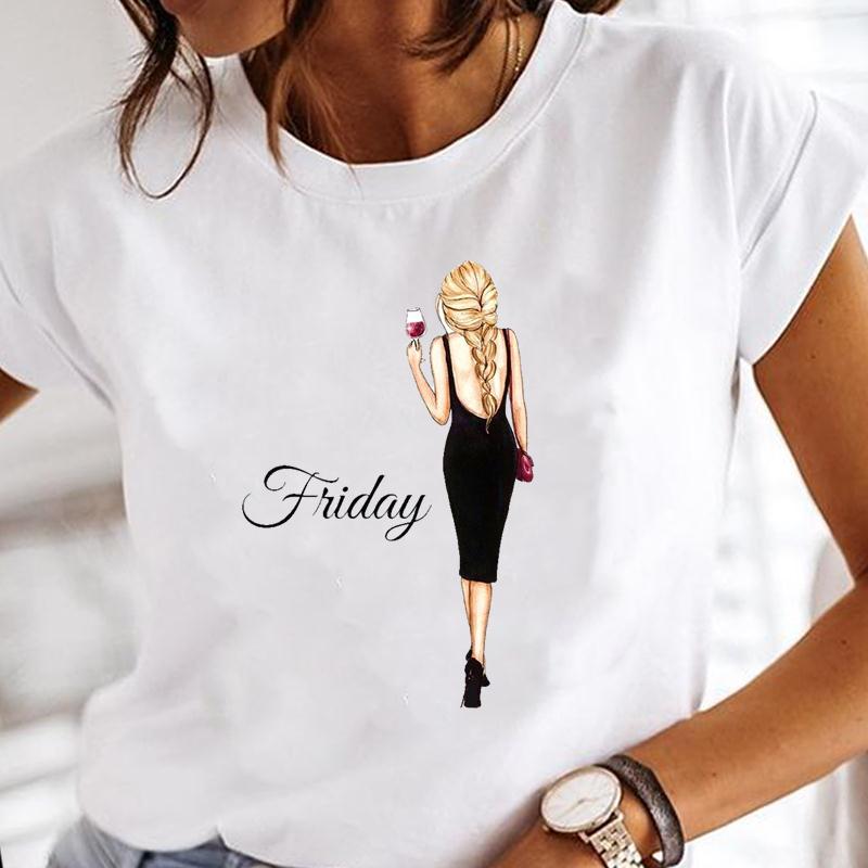 Модные футболки, женские футболки с надписью «вино», забавная трендовая женская одежда с коротким рукавом, одежда с героями мультфильмов, обычные топы с принтом, футболка с графическим принтом