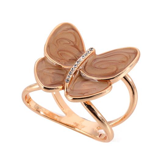 Butterfly Scarf Ring Buckle for Women Rhinestone Shawl Brooch Clips Metallic Scarves