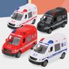 Toy Inertia Toy Car Little Boy Toy Fire-fighting Ambulance Car Model