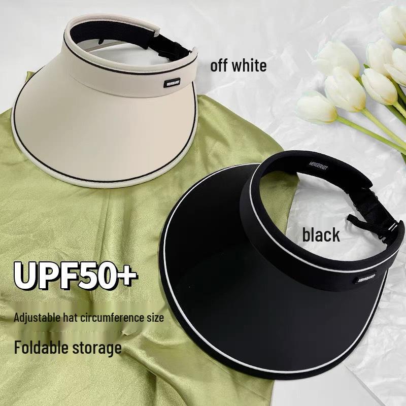 Женская велосипедная шляпа от солнца с УФ-защитой, закрывающая лицо, и модным дизайном с открытым верхом