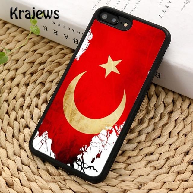 Krajews Republic Turkey Flag Ankara For iPhone 17 Air 16 Phone Case Cover 15 14 plus 12 13 pro max Fundas